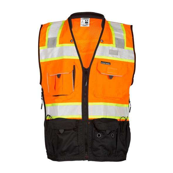 Kishigo Surveyors Vest Class 2 S5002 Lime | S5003 Orange
